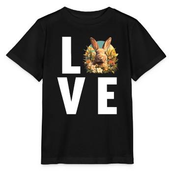 Bunny Bunny - Stanley/Stella MINI CREATOR Kids’ T-Shirt - black - Front - Mikhail (115cm)
