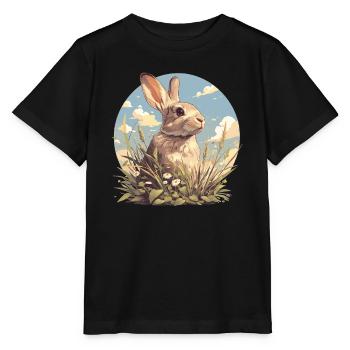 Bunny Bunny - Stanley/Stella MINI CREATOR Kids’ T-Shirt - black - Front - Mikhail (115cm)