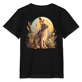 Bunny Bunny - Stanley/Stella MINI CREATOR Kids’ T-Shirt - black - Front - Mikhail (115cm)