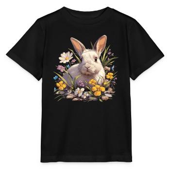 Bunny Bunny - Stanley/Stella MINI CREATOR Kids’ T-Shirt - black - Front - Mikhail (115cm)