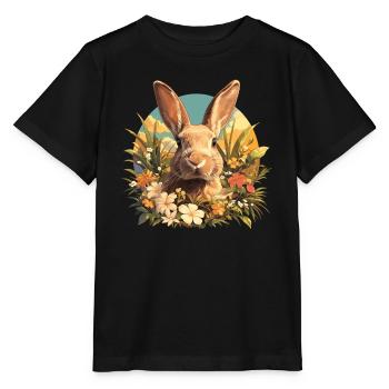Bunny Bunny - Stanley/Stella MINI CREATOR Kids’ T-Shirt - black - Front - Mikhail (115cm)