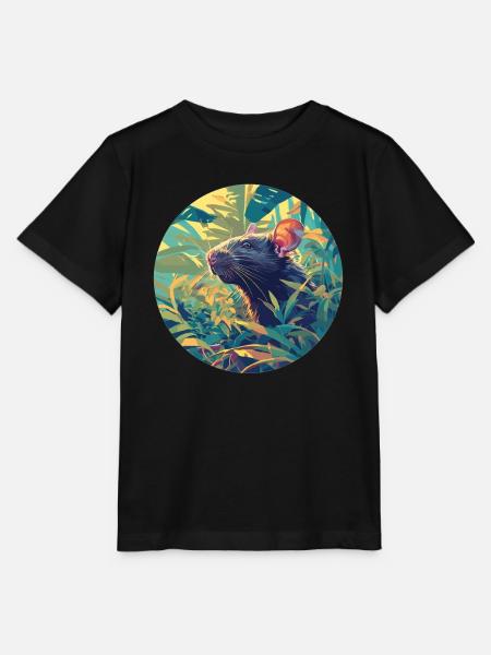 Ratten Ratte - Stanley/Stella Kinder T-Shirt MINI CREATOR - Schwarz