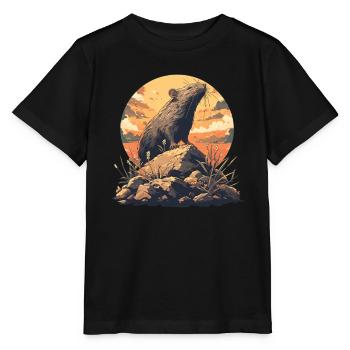 Ratten Ratte - Stanley/Stella Kinder T-Shirt MINI CREATOR  - Schwarz - Vorne - Mikhail (115cm)