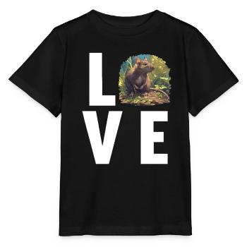 Ratten Ratte - Stanley/Stella Kinder T-Shirt MINI CREATOR  - Schwarz - Vorne - Mikhail (115cm)