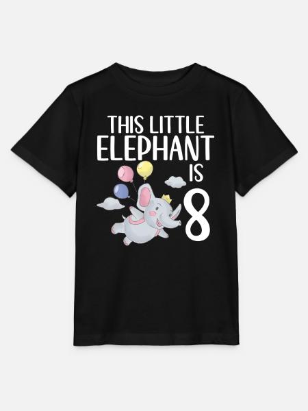 Elephant Lovers Gifts - Stanley/Stella Kinder T-Shirt MINI CREATOR - Schwarz