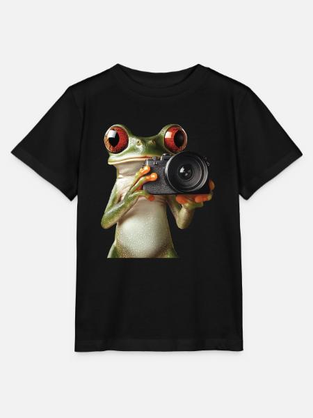 Frosch - Stanley/Stella Kinder T-Shirt MINI CREATOR - Schwarz