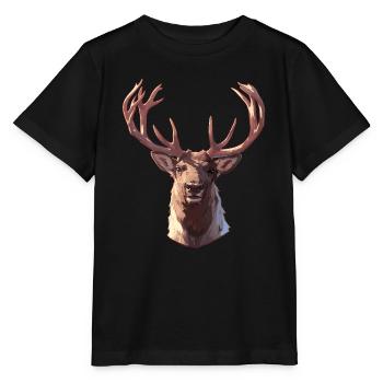 Renne Renne - T-shirt bio MINI CREATOR Stanley/Stella Enfant - noir - Devant - Mikhail (115cm)