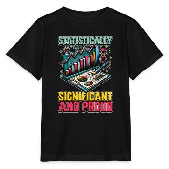 Statistician Statistically Significant Accountant - Stanley/Stella MINI CREATOR Kids’ T-Shirt - black - Front - Mikhail (115cm)
