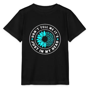Trouble anxieux Trouble anxieux - T-shirt bio MINI CREATOR Stanley/Stella Enfant - noir - Devant - Mikhail (115cm)