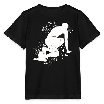 Sprinter Colorsplash Sprintender Sprint - T-shirt bio MINI CREATOR Stanley/Stella Enfant - noir - Devant - Mikhail (115cm)