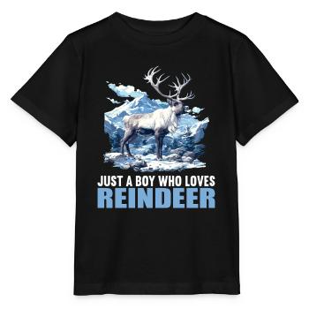 Renne Renne - T-shirt bio MINI CREATOR Stanley/Stella Enfant - noir - Devant - Mikhail (115cm)