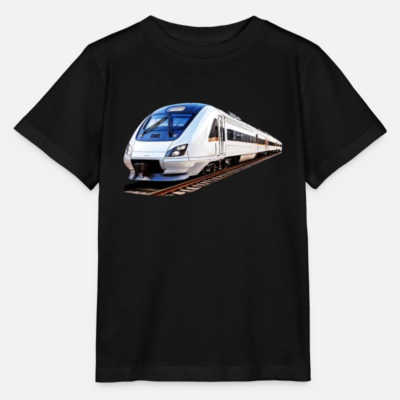 ZUG TRAIN - Stanley/Stella Kinder T-Shirt MINI CREATOR  - Schwarz