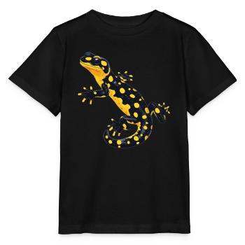 Salamanders Salamander - Stanley/Stella MINI CREATOR Kids’ T-Shirt - black - Front - Mikhail (115cm)
