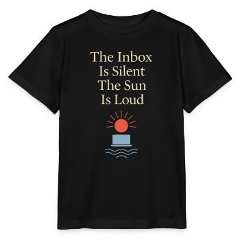 From vacation mode from the Queen Vacation office - Stanley/Stella MINI CREATOR Kids’ T-Shirt - black - Front - Mikhail (115cm)