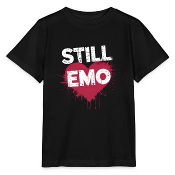 Still Emo! Emo Goth Alternative - Stanley/Stella Kinder T-Shirt MINI CREATOR  - Schwarz - Vorne - Mikhail (115cm)