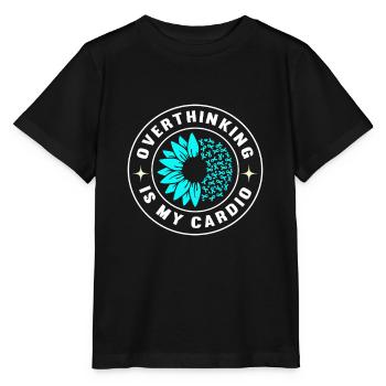 Trouble anxieux Trouble anxieux - T-shirt bio MINI CREATOR Stanley/Stella Enfant - noir - Devant - Mikhail (115cm)