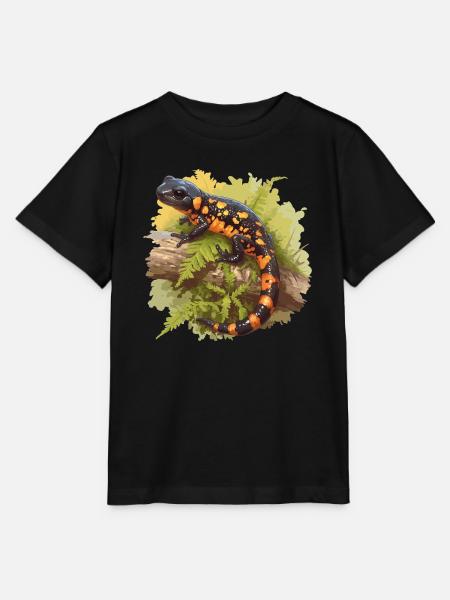 Salamanders Salamander - Stanley/Stella Kinder T-Shirt MINI CREATOR  - Schwarz