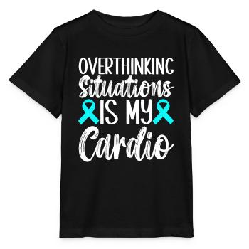 Trouble anxieux Trouble anxieux - T-shirt bio MINI CREATOR Stanley/Stella Enfant - noir - Devant - Mikhail (115cm)