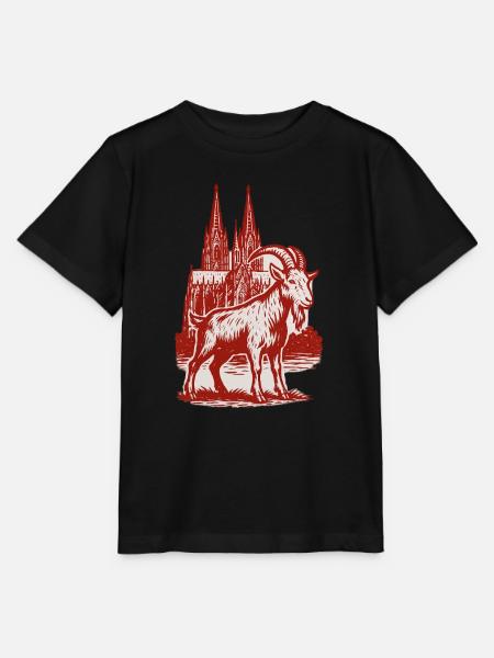 Köln Geissbock - Stanley/Stella Kinder T-Shirt MINI CREATOR - Schwarz