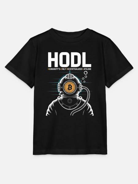 Bitcoin - Stanley/Stella Kinder T-Shirt MINI CREATOR - Schwarz