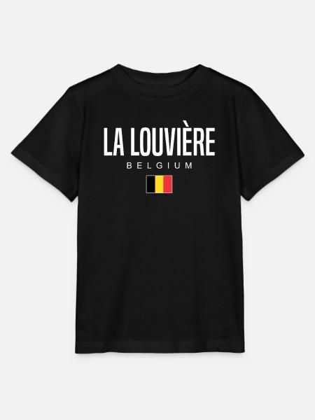 Lalouvière Belgien - Stanley/Stella Kinder T-Shirt MINI CREATOR  - Schwarz
