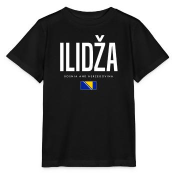 Ilidza Bosnien und Herzegowina - Stanley/Stella Kinder T-Shirt MINI CREATOR  - Schwarz - Vorne - Mikhail (115cm)