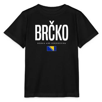Brcko Bosnien und Herzegowina - Stanley/Stella Kinder T-Shirt MINI CREATOR  - Schwarz - Vorne - Mikhail (115cm)