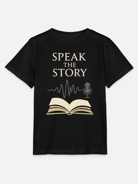 Der Audiobook Narration Club Audio Storyteller - Stanley/Stella Kinder T-Shirt MINI CREATOR  - Schwarz