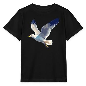 Mouettes Mouette - T-shirt bio MINI CREATOR Stanley/Stella Enfant - noir - Devant - Mikhail (115cm)