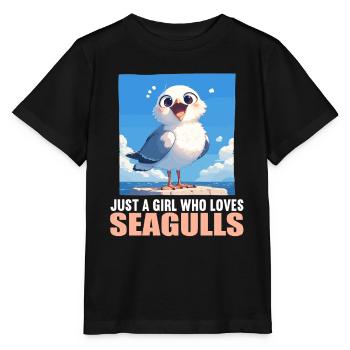 Mouettes Mouette - T-shirt bio MINI CREATOR Stanley/Stella Enfant - noir - Devant - Mikhail (115cm)