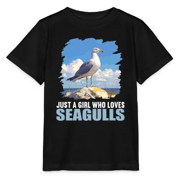 Mouettes Mouette - T-shirt bio MINI CREATOR Stanley/Stella Enfant - noir - Devant - Mikhail (115cm)