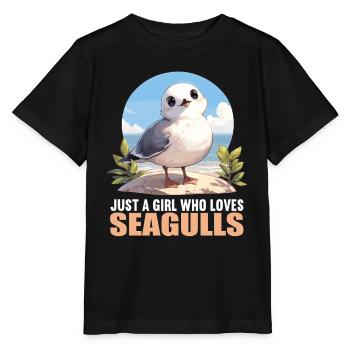 Mouettes Mouette - T-shirt bio MINI CREATOR Stanley/Stella Enfant - noir - Devant - Mikhail (115cm)