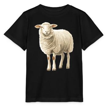 Sheep Sheep - Stanley/Stella MINI CREATOR Kids’ T-Shirt - black - Front - Mikhail (115cm)