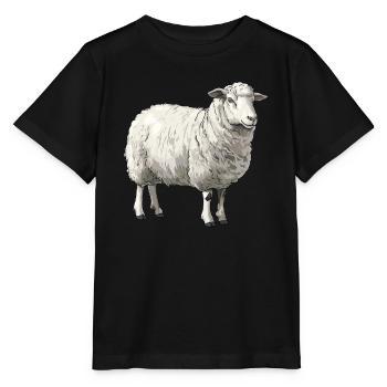 Sheep Sheep - Stanley/Stella MINI CREATOR Kids’ T-Shirt - black - Front - Mikhail (115cm)