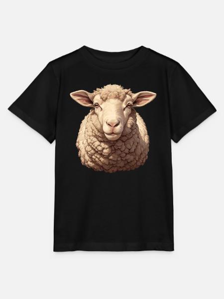 Schafe Schaf - Stanley/Stella Kinder T-Shirt MINI CREATOR - Schwarz