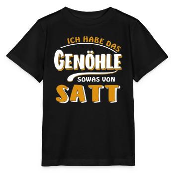 J’EN AI MARRE DE ÇA - T-shirt bio MINI CREATOR Stanley/Stella Enfant - noir - Devant - Mikhail (115cm)