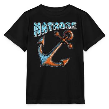 SCHIFFANKER MATROSE - Stanley/Stella Kinder T-Shirt MINI CREATOR  - Schwarz - Vorne - Mikhail (115cm)