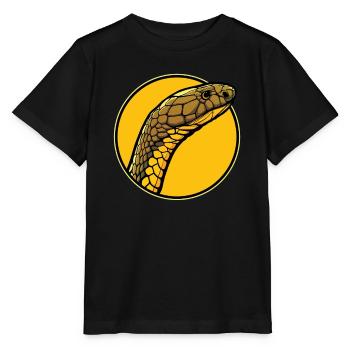 Cobras royaux Cobra royaux - T-shirt bio MINI CREATOR Stanley/Stella Enfant - noir - Devant - Mikhail (115cm)