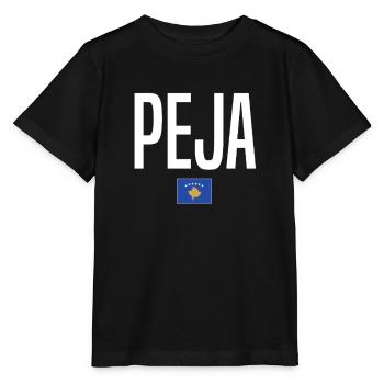 Peja, Kosovo - T-shirt bio MINI CREATOR Stanley/Stella Enfant - noir - Devant - Mikhail (115cm)