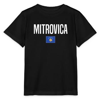 Mitrovica, Kosovo - T-shirt bio MINI CREATOR Stanley/Stella Enfant - noir - Devant - Mikhail (115cm)