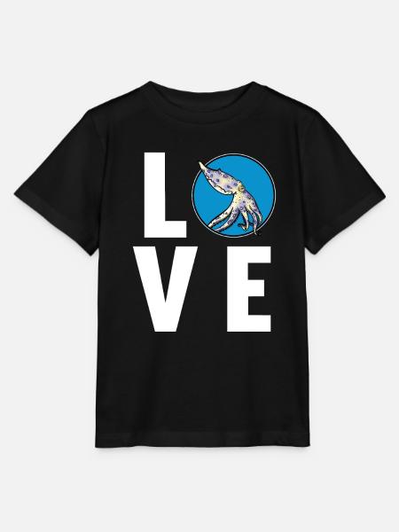 Blue Ringed Octopus Blaugeringelter Krake - Stanley/Stella Kinder T-Shirt MINI CREATOR  - Schwarz