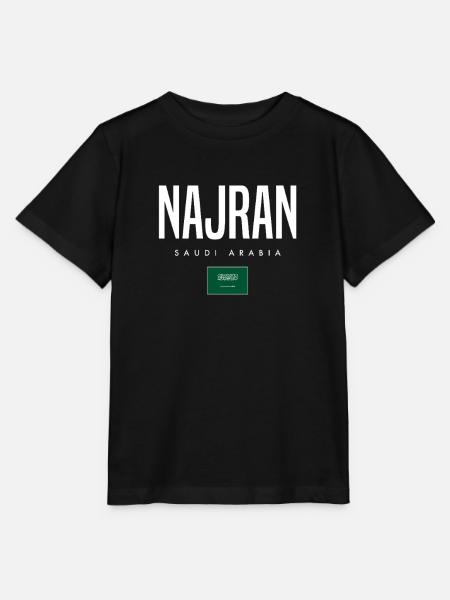 Najran Saudi-Arabien - Stanley/Stella Kinder T-Shirt MINI CREATOR  - Schwarz