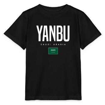 Yanbu Saudi Arabia - Stanley/Stella MINI CREATOR Kids’ T-Shirt - black - Front - Mikhail (115cm)