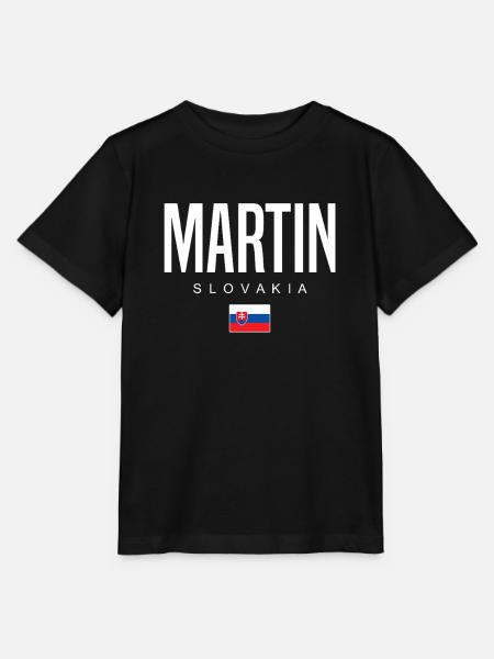 Martin Slowakei - Stanley/Stella Kinder T-Shirt MINI CREATOR - Schwarz