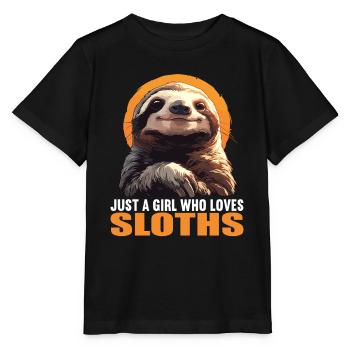 Paresseux Paresseux - T-shirt bio MINI CREATOR Stanley/Stella Enfant - noir - Devant - Mikhail (115cm)