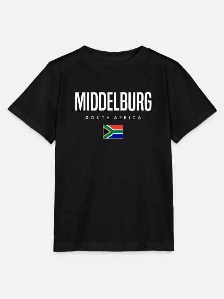 Middelburg Südafrika - Stanley/Stella Kinder T-Shirt MINI CREATOR - Schwarz