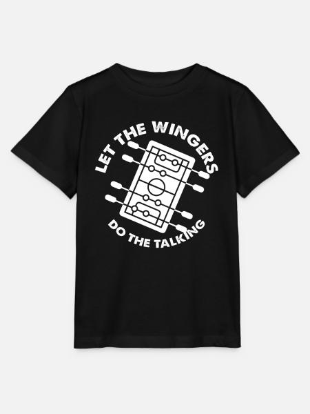 Let the Wingers Design - Stanley/Stella Kinder T-Shirt MINI CREATOR  - Schwarz