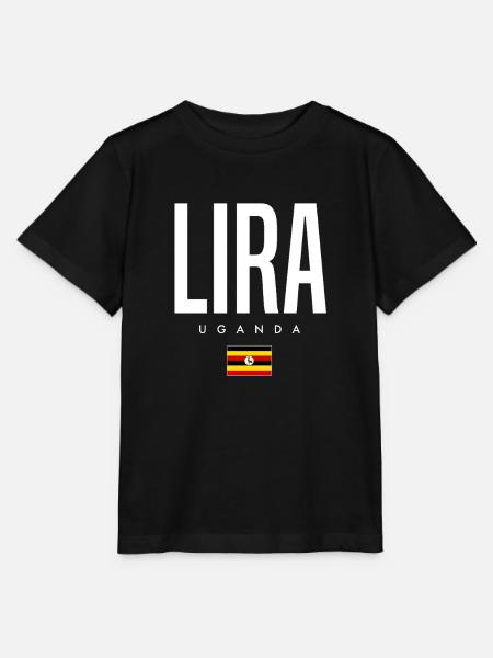 Lira Uganda - Stanley/Stella Kinder T-Shirt MINI CREATOR - Schwarz
