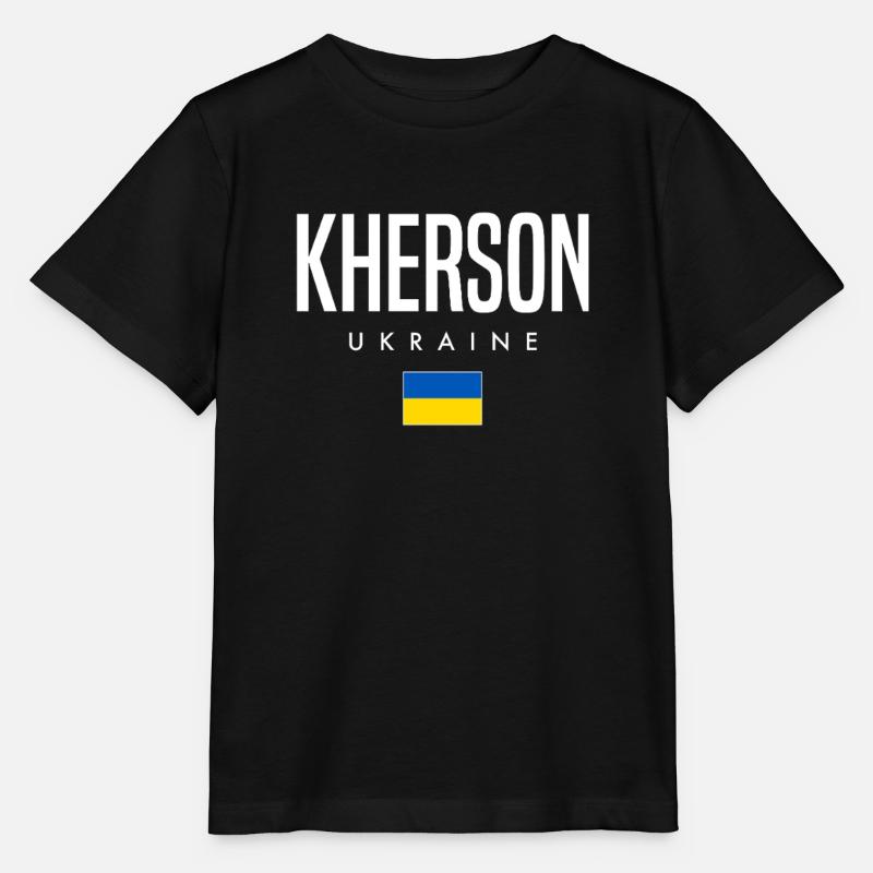 Kherson, Ukraine - T-shirt bio MINI CREATOR Stanley/Stella Enfant - noir