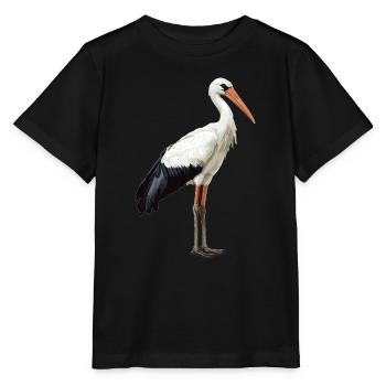 Storks Stork - Stanley/Stella MINI CREATOR Kids’ T-Shirt - black - Front - Mikhail (115cm)